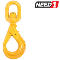 Eye-Swivel Self-Locking Safety Hook