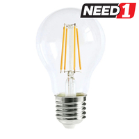 8w 240v A60 GLS LED Filament Light Bulb
