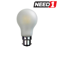 8w 240v A60 GLS LED Filament Light Bulb