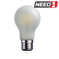 8w 240v A60 GLS LED Filament Light Bulb