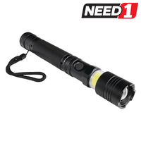 Aqua Tac Flashlight Lantern Torch with Adjustable Focal Lens