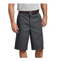 Men's 13 Inch Loose Fit Multi-Pocket Twill Work Short