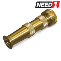 Heavy Duty Brass Adjustable Hose Nozzle