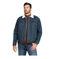 Men's Rustic Sherpa Lined Jacket
