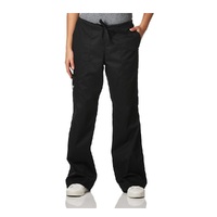 Unisex Mid-Rise Core Stretch Drawstring Cargo Scrub Pant