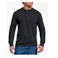 Men's Heavyweight Henley Long Sleeves Shirt