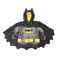 Unisex Kid's Batman Character Lined Rain Jacket