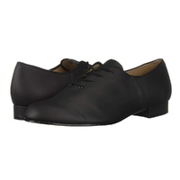 Men's Jazz Oxford Leather Sole Character Dance Shoe