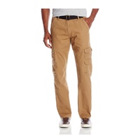Men's Premium Relaxed Straight Twill Cargo Pants