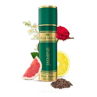 3 x 200ml Unisex Jasmine Long Lasting Daily Body Deodorant Spray