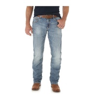Men's Retro Slim Fit Straight Leg Jeans