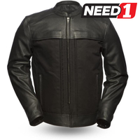 Men's Invader Leather Jacket FIM294CSLZ