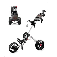 CaddyLite 15.3 V2 3 Wheel Deluxe Quad Fold Golf Push Cart