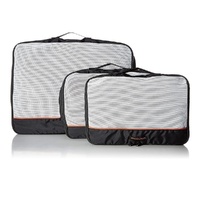 3 Pack Zippered Packing Cubes Luggage Organizers for Travel