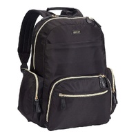 Women's 15" Silky Nylon Laptop & Tablet Anti-Theft RFID Backpack