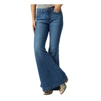 Women's Retro High Rise Trumpet Flare Leg Jeans