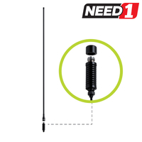 6dBi UHF CB Antenna with Detachable Whip