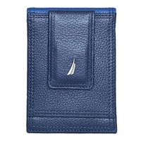 Men's Two-Tone Front Pocket Leather Wallet