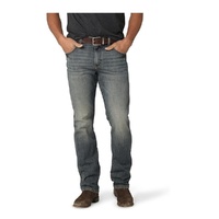 Men's Retro Slim Fit Straight Leg Jeans
