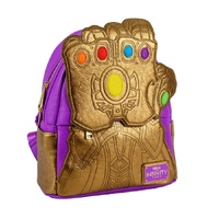 Kid's Comics Thanos Gauntlet Metallic Mini Backpack