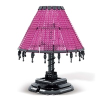 Table Lamp Toy Building Blocks Set with LED Lights