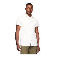 Men's WCC Poplin Slim Fitting Short Sleeves Shirt