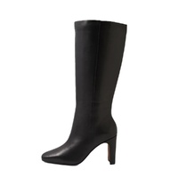 Women's Clara Knee High Boots With Side Zipper