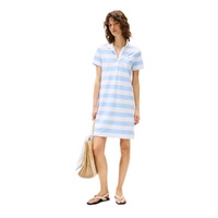 Women's Rugby Stripe Polo Dress
