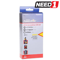 31pc Torsion Screwdriver Bit Set