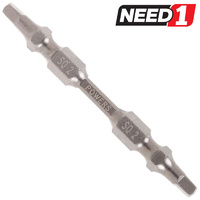 Impact Screwdriver Bits - Square Double Ended