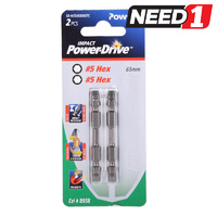 Impact Screwdriver Bits - Double Ended