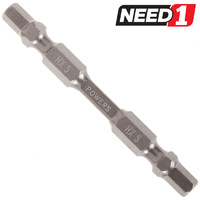 Impact Screwdriver Bits - Hex Double Ended