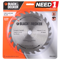 2 x  184mm Circular Saw Blades for Wood with Tungstent Tips.