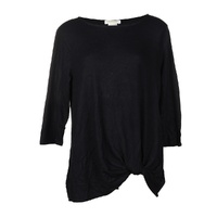 Women's 3/4 Sleeve Knot Style Top