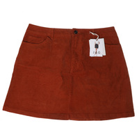 Women's A-line Corduroy Skirt