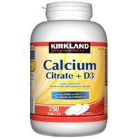 Calcium Citrate with Vitamin D3 250 Tablets