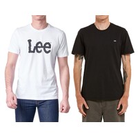 Men's Classic Tees 2 Pack, White and Black