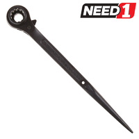Podger Ratchet Spanner / Tail End Construction Wrench