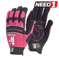 McGrath Pink Grip Tab Gloves