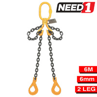 Chain Sling - 2-Leg - 6mm x 6m