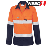 Women's Hi-Vis Flame Resistant Button-Up Shirt