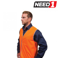 25 x Orange Day Safety Vest - Size XL