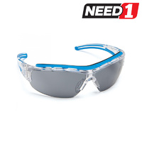 Shield Smoke Lens Safety Spectacle Glasses