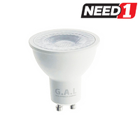 8W GU10 LED Globes Bulbs Lamps 240V Warm White 3000K 700Lm