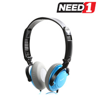 Blue Flashing Headphones