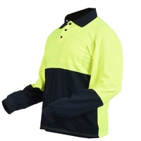 Hi Vis Long Sleeves Polo Shirt