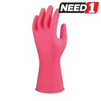 Silver Lined Rubber Gloves