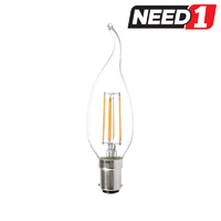 LED 4W Filament B15 C35T