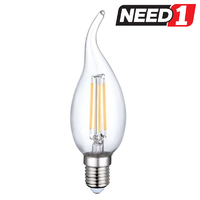 LED 4W Filament E14 C35T