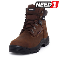 Ultra Lace Up Leather Non-Safety Work Boots